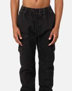 Saint Morta Utility Jogger Vintage Black -Champions Style 03011414 YV013 mens 0070