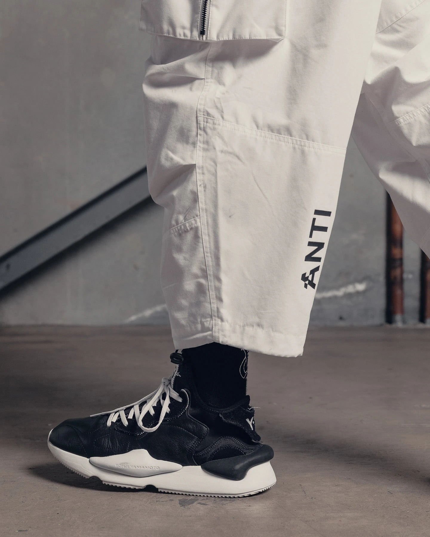 The Anti Order Armed Forces Buffalo Joggers Off White 5 The Anti Order Armed Forces Buffalo Joggers Off White - Image 5