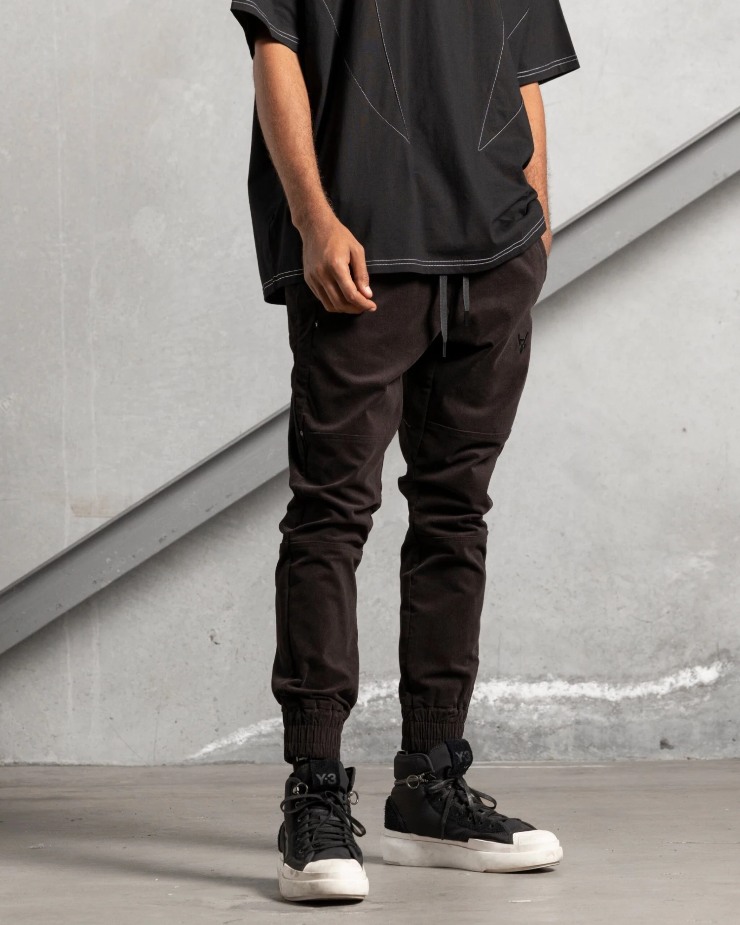 The Anti Order Suburbian Corduroy Jogger Black 5 The Anti Order Suburbian Corduroy Jogger Black - Image 5
