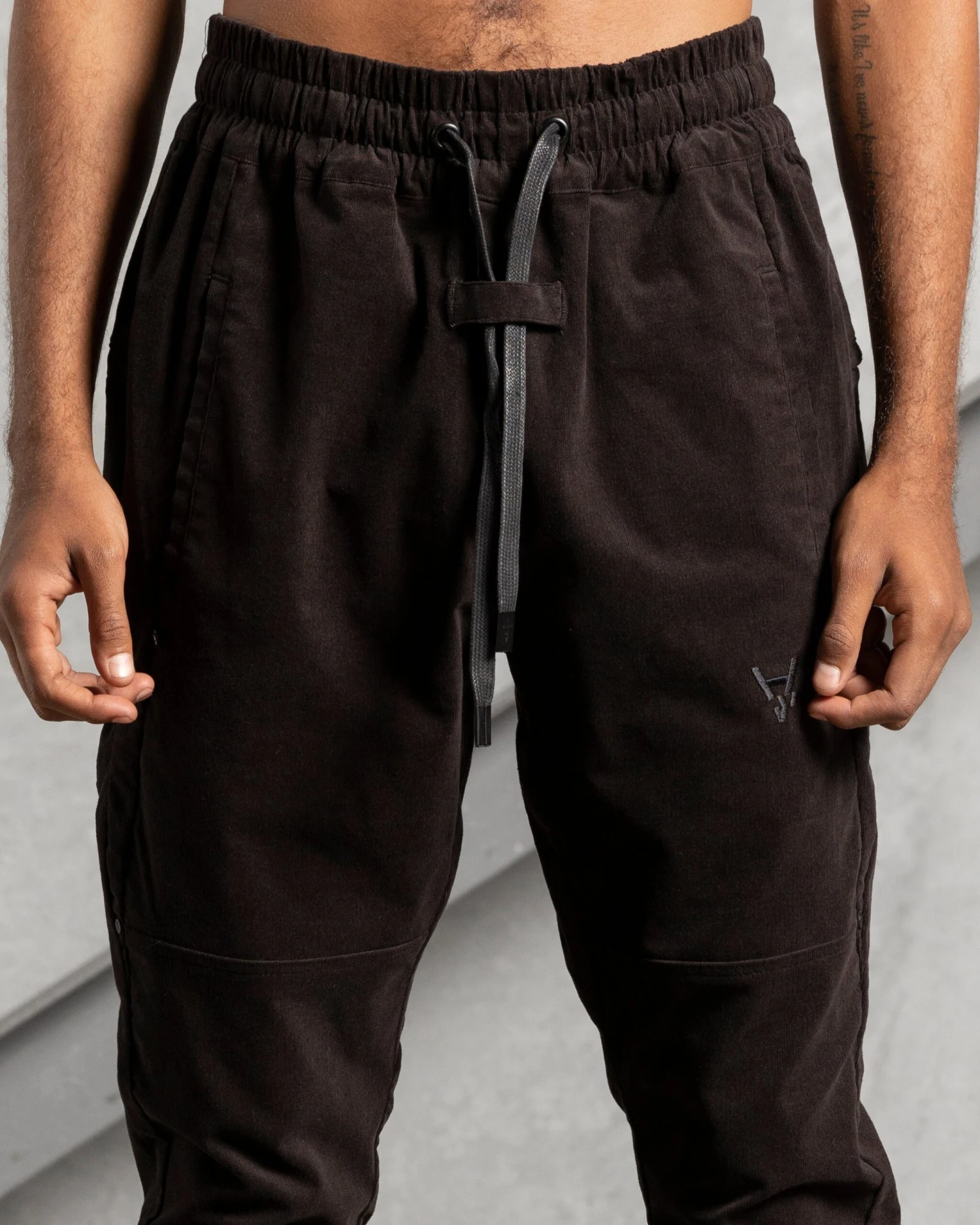 The Anti Order Suburbian Corduroy Jogger Black 7 The Anti Order Suburbian Corduroy Jogger Black - Image 7