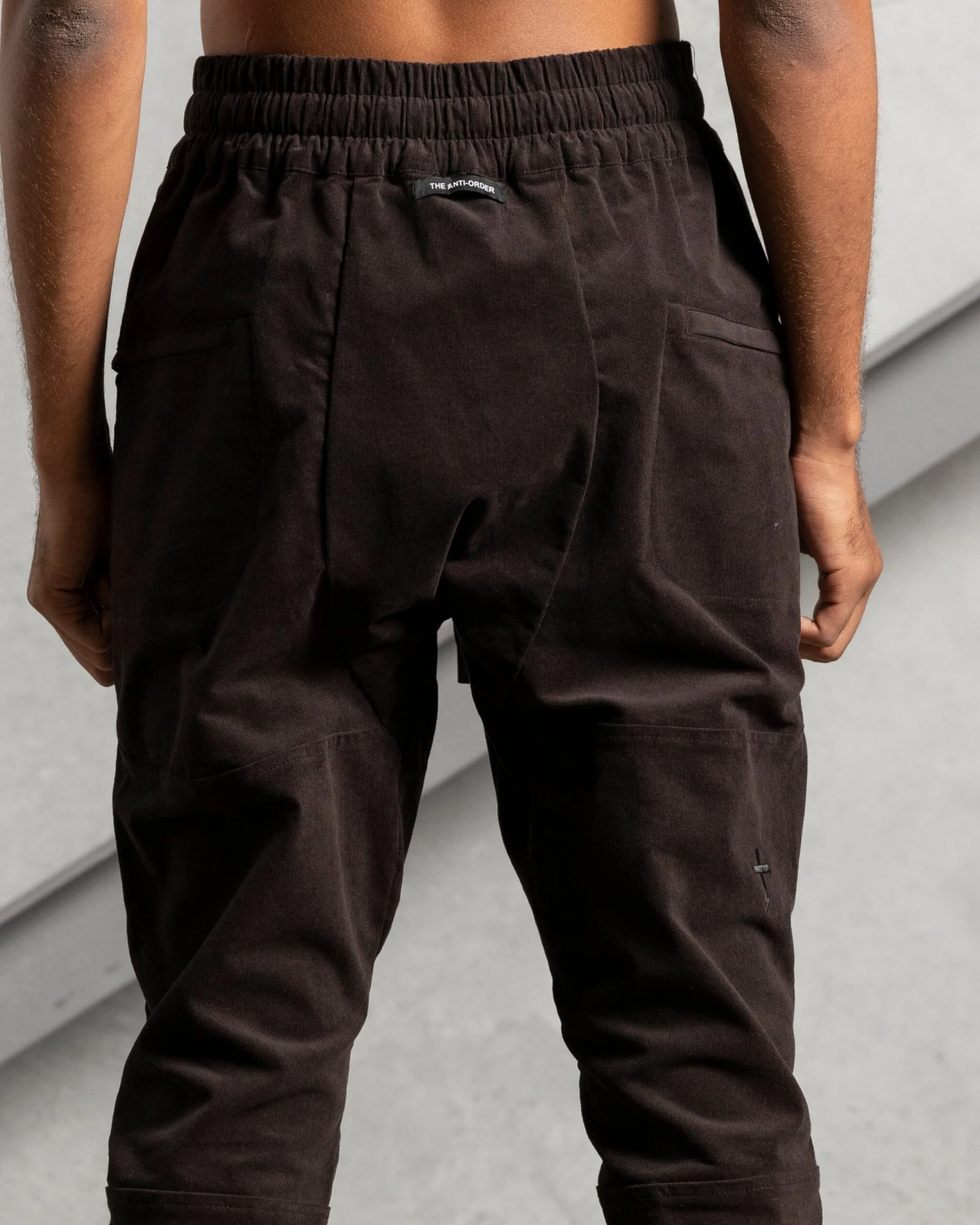 The Anti Order Suburbian Corduroy Jogger Black 8 The Anti Order Suburbian Corduroy Jogger Black - Image 8