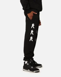 Playboy By Culture Kings Shyne Track Pants Black -Champions Style 03011451 YB001 mens 0050