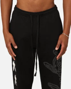 Playboy By Culture Kings Shyne Track Pants Black -Champions Style 03011451 YB001 mens 0070