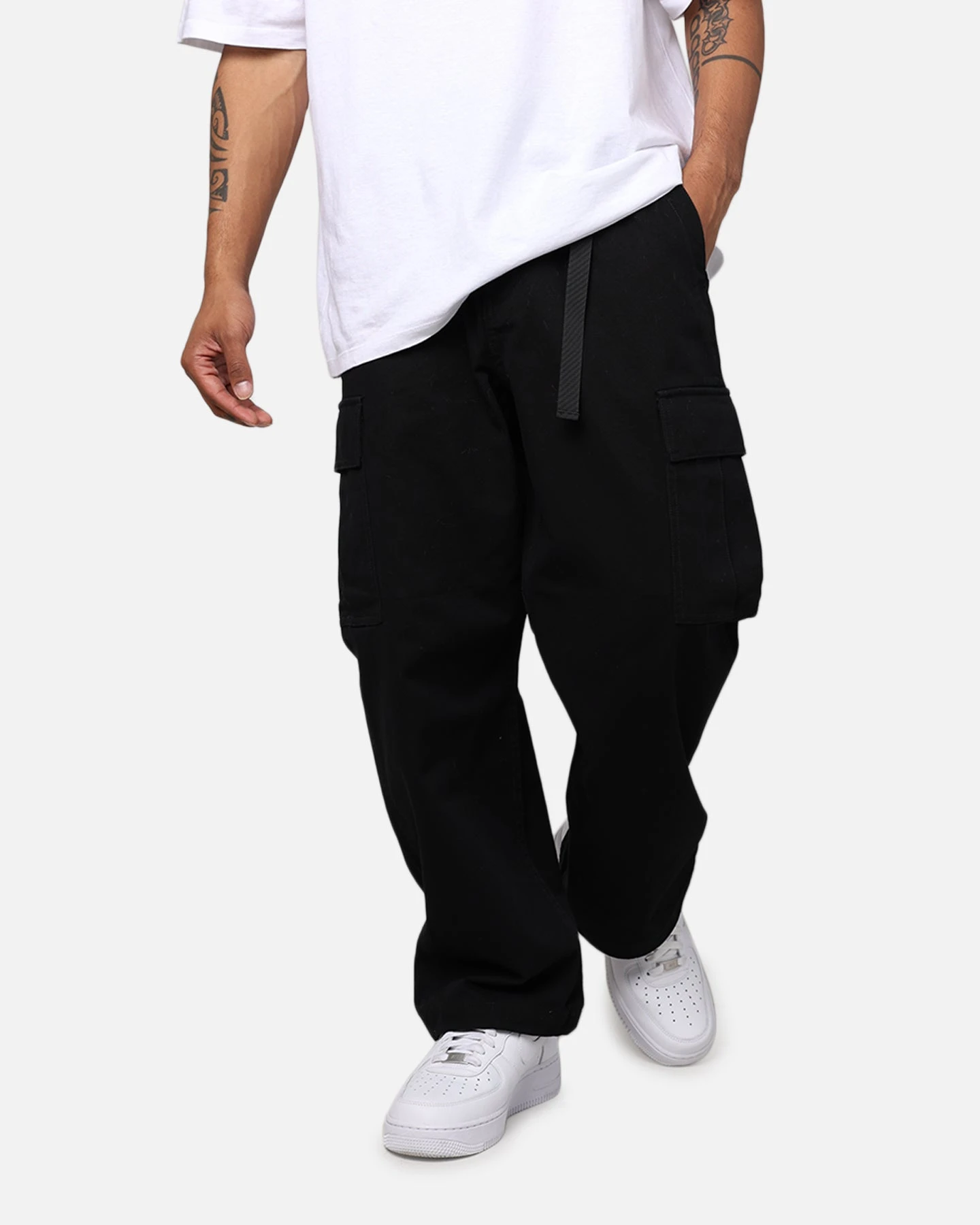 X-Large Twill Easy Cargo Pants Black 1 X-Large Twill Easy Cargo Pants Black