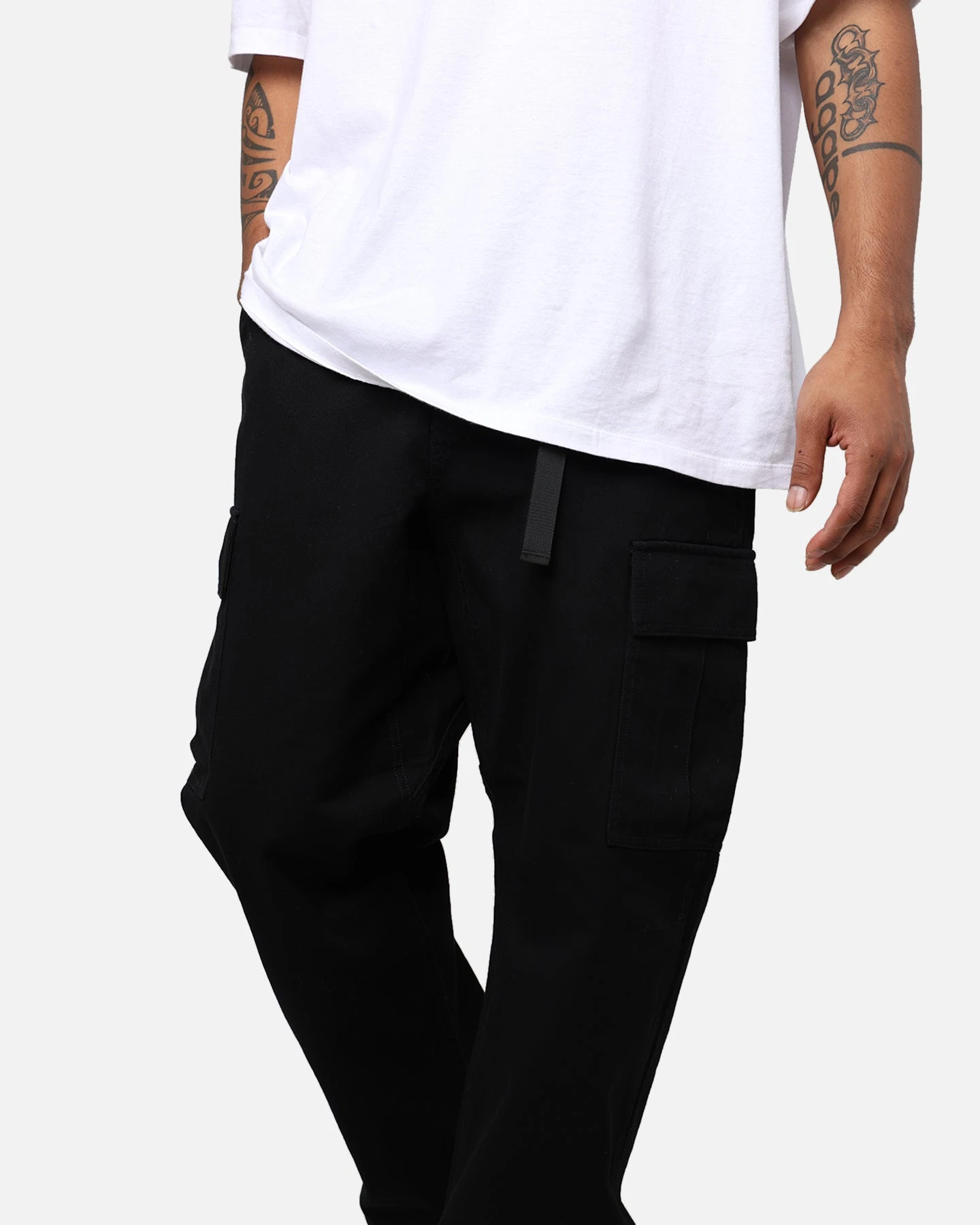 X-Large Twill Easy Cargo Pants Black 6 X-Large Twill Easy Cargo Pants Black - Image 6