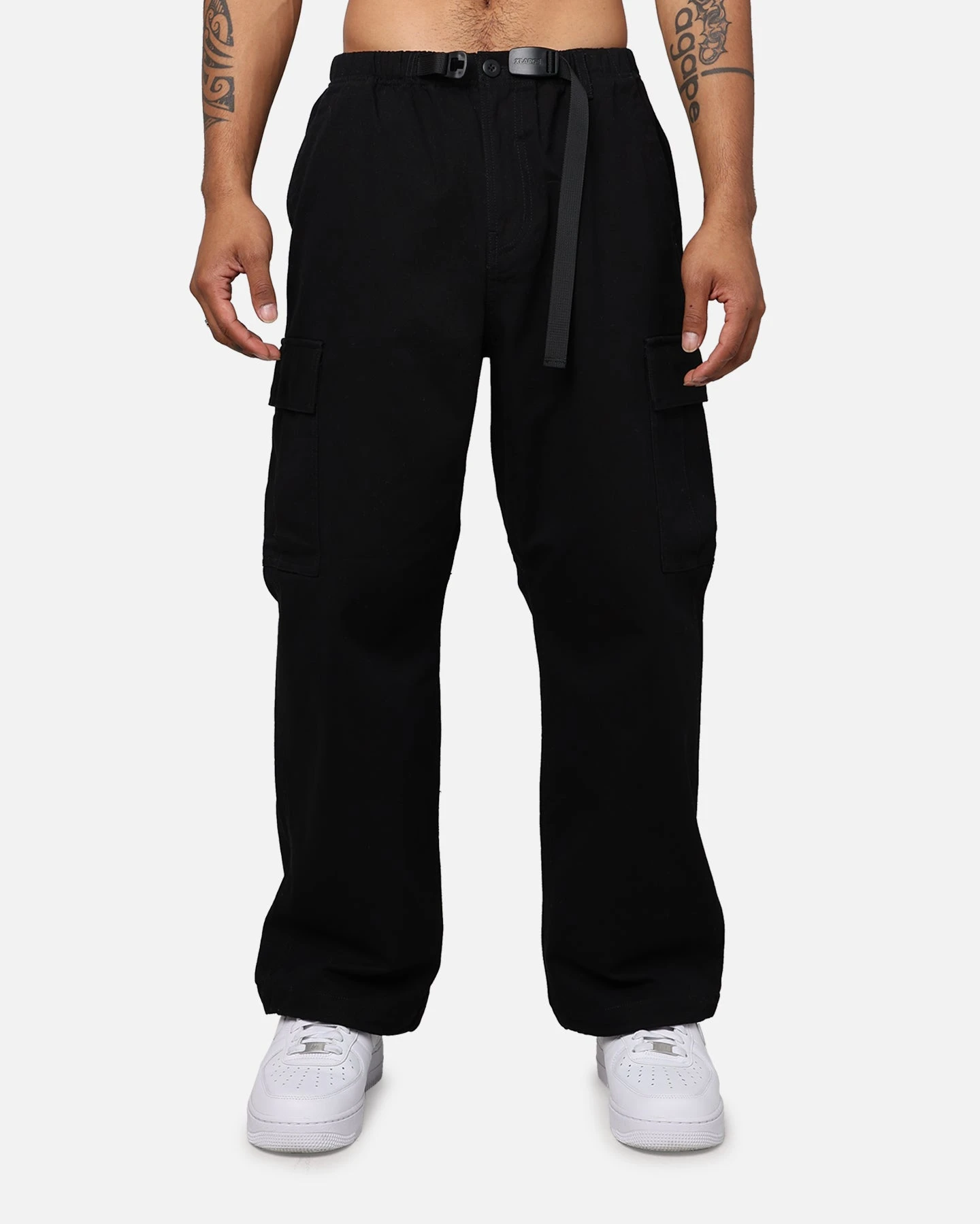 X-Large Twill Easy Cargo Pants Black 7 X-Large Twill Easy Cargo Pants Black - Image 7