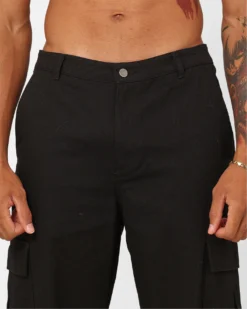 XXIII Cartney Cargo Pants Black -Champions Style 03011686 YB001 mens 0070