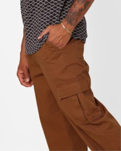 XXIII Cartney Cargo Pants Brown 11 XXIII Cartney Cargo Pants Brown -Champions Style 03011686 YX300 mens 0040