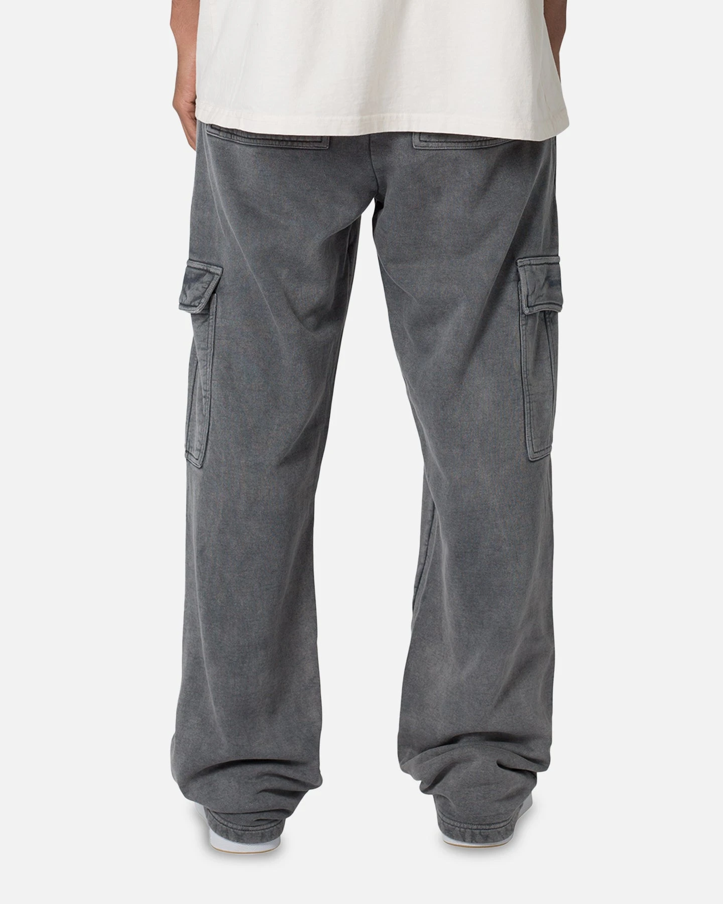 MNML Washed Relaxed Cargo Sweatpants Black 4 MNML Washed Relaxed Cargo Sweatpants Black - Image 4