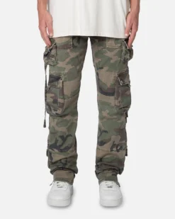 MNML D152 Cargo Pants Woodland Camo