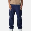 MNML Ultra Baggy Vintage Cargo Pants Navy