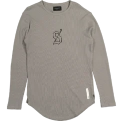 Saint Morta Icon Waffle Long Sleeve T-Shirt Grey/Black 13 Saint Morta Icon Waffle Long Sleeve T-Shirt Grey/Black -Champions Style 4454569615605 lookbuilder 501